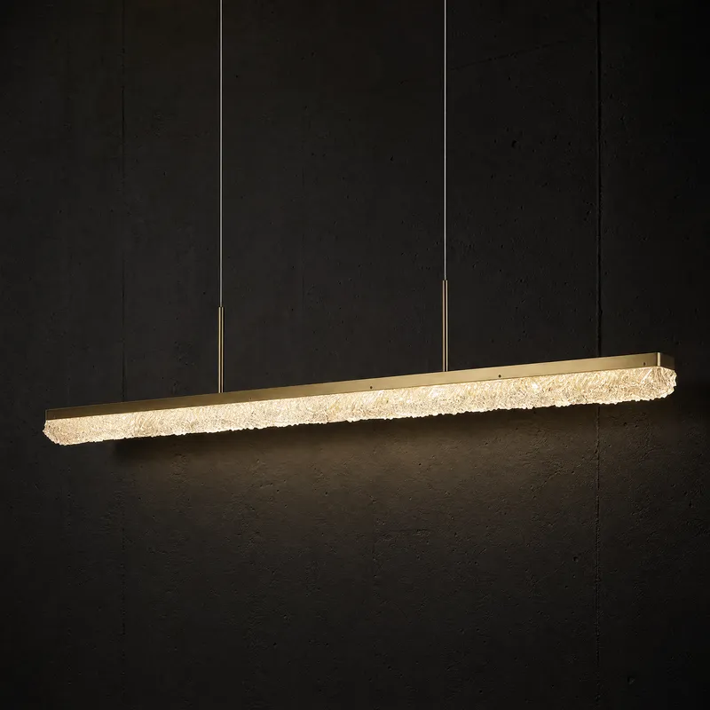 Flourish Modern Linear Dining Pendant Light — YIOSI Lamps LED Linear Lights 45.0W 