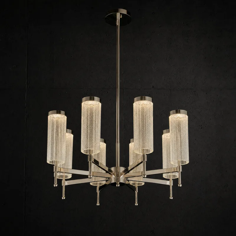 Crystalia Modern Sculptural Ring Chandelier — YIOSI Lamps LED Landscape Lights 56.0W 