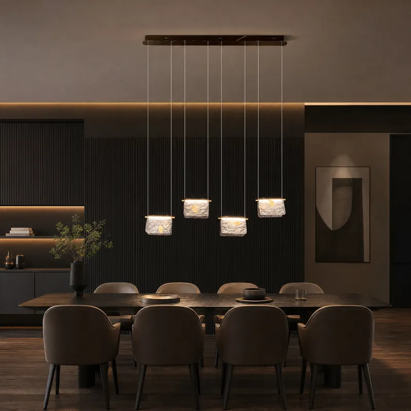 Boundless Fortune Modern Linear Dining Pendant Light — YIOSI Lamps LED Linear Lights 100.0W 