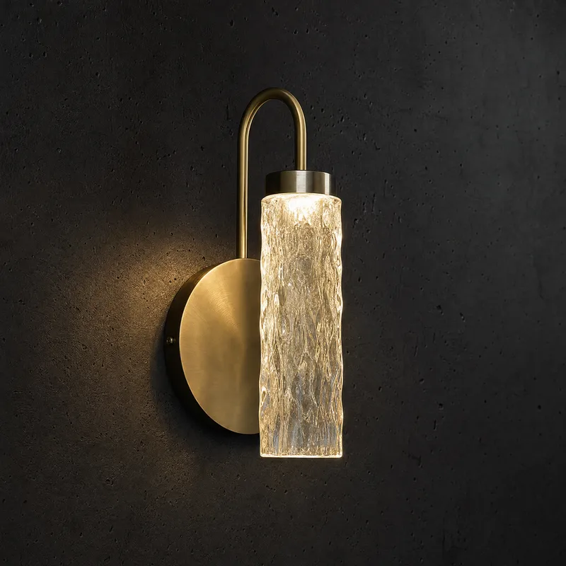 Bamboo Zen Modern Crystal Wall Sconce — YIOSI Lamps LED Wall Lights 5.0W 