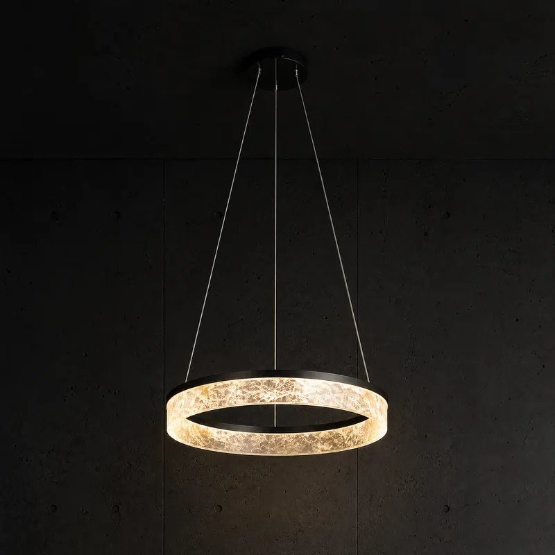 Alps Modern Sculptural Pendant Light — YIOSI Lamps LED Landscape Lights 36.0W 