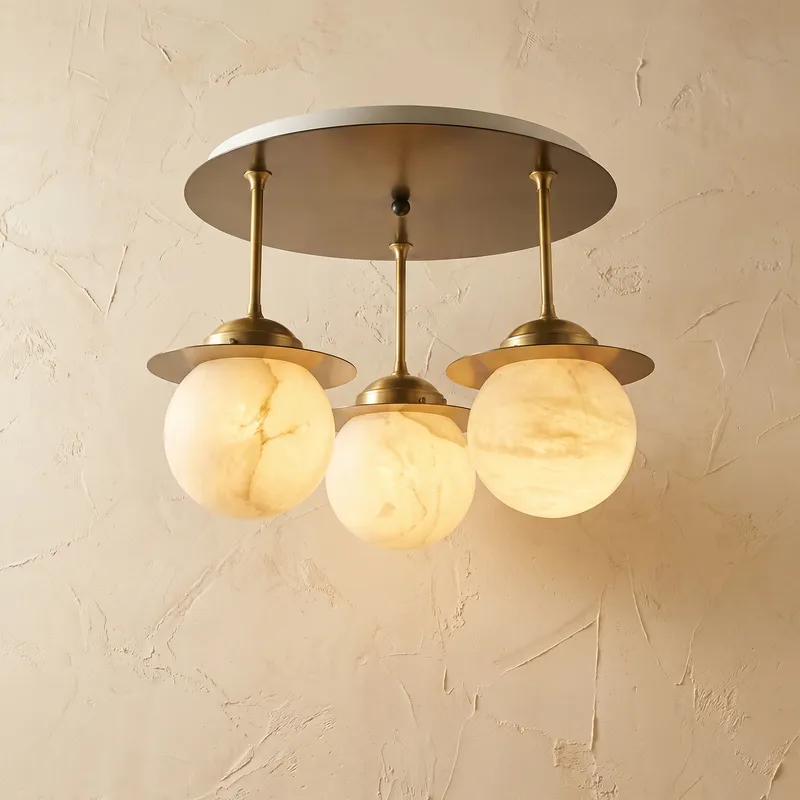 Saturn Ceiling (extra) Alabaster — YIOSI Lamps LED Post Top Lights  3000K