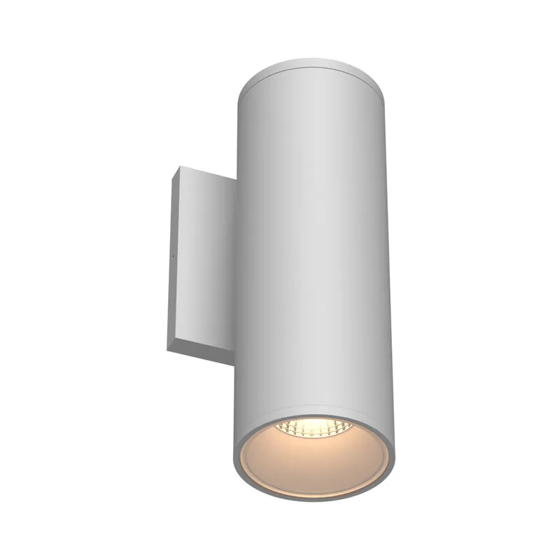 Lorna 9-in (3-in Dia.) Exterior Wall Sconce Up/Down Light — Kuzco Lighting LED Wall Lights  