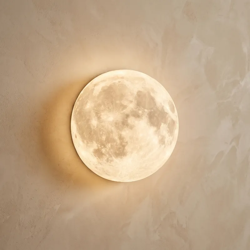 Oval Flat Wall Alabaster — YIOSI Lamps LED Wall Lights  3000K