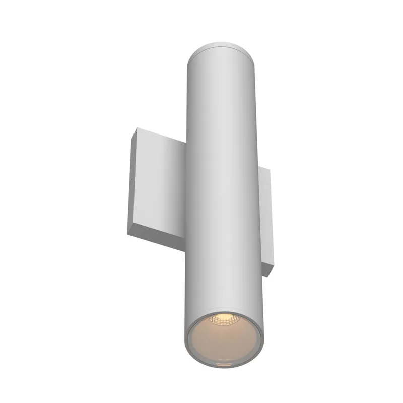 Lorna 12-in (2-in Dia.) Exterior Wall Sconce Up/Down Light — Kuzco Lighting LED Wall Lights  