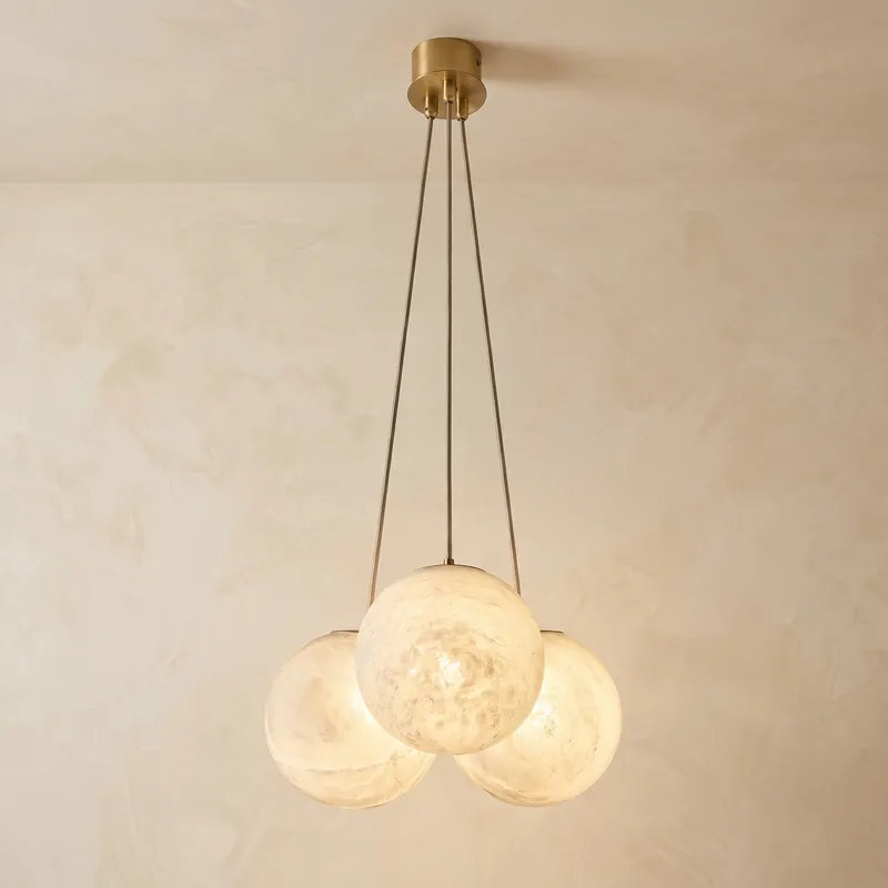 Grape Cluster Alabaster Pendant Light — YIOSI Lamps LED Landscape Lights  3000K