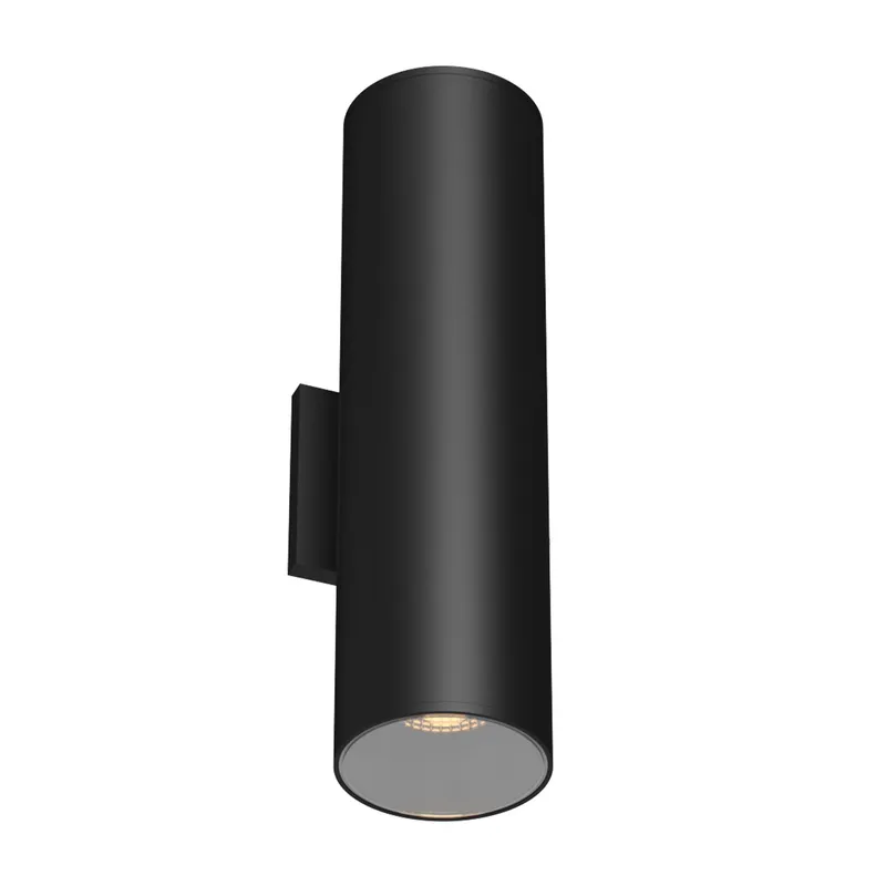 Lorna 16-in (4-in Dia.) Exterior Wall Sconce Up/Down Light — Kuzco Lighting LED Wall Lights  