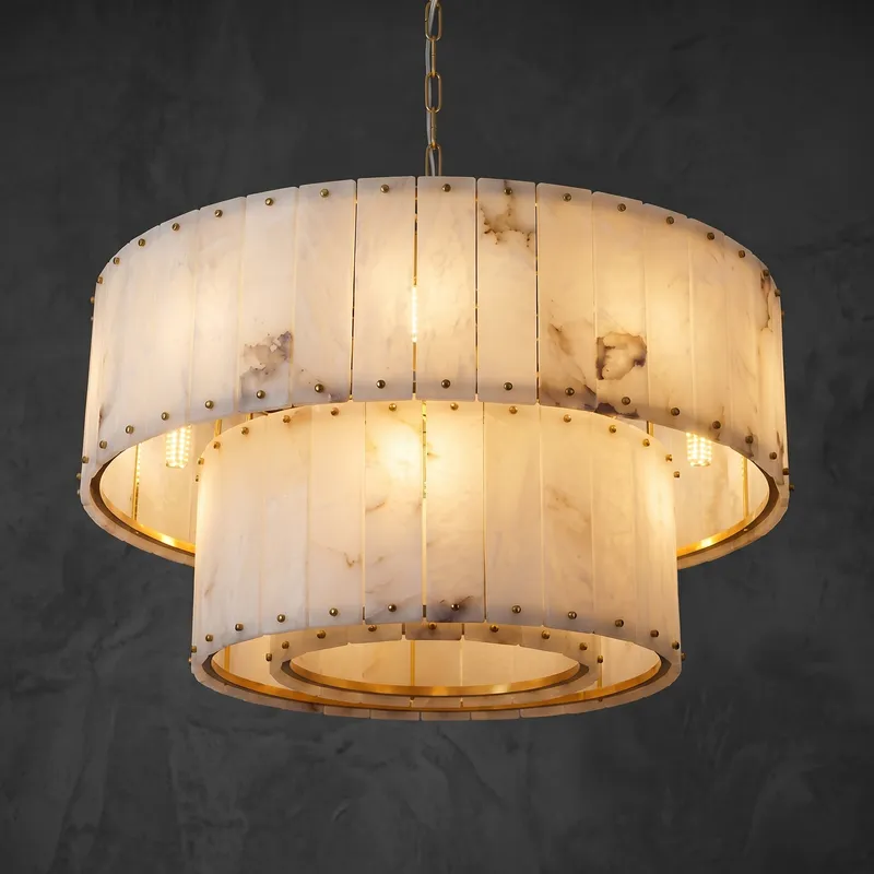 Tamburo Tier Drum Chandelier — YIOSI Lamps LED Landscape Lights  