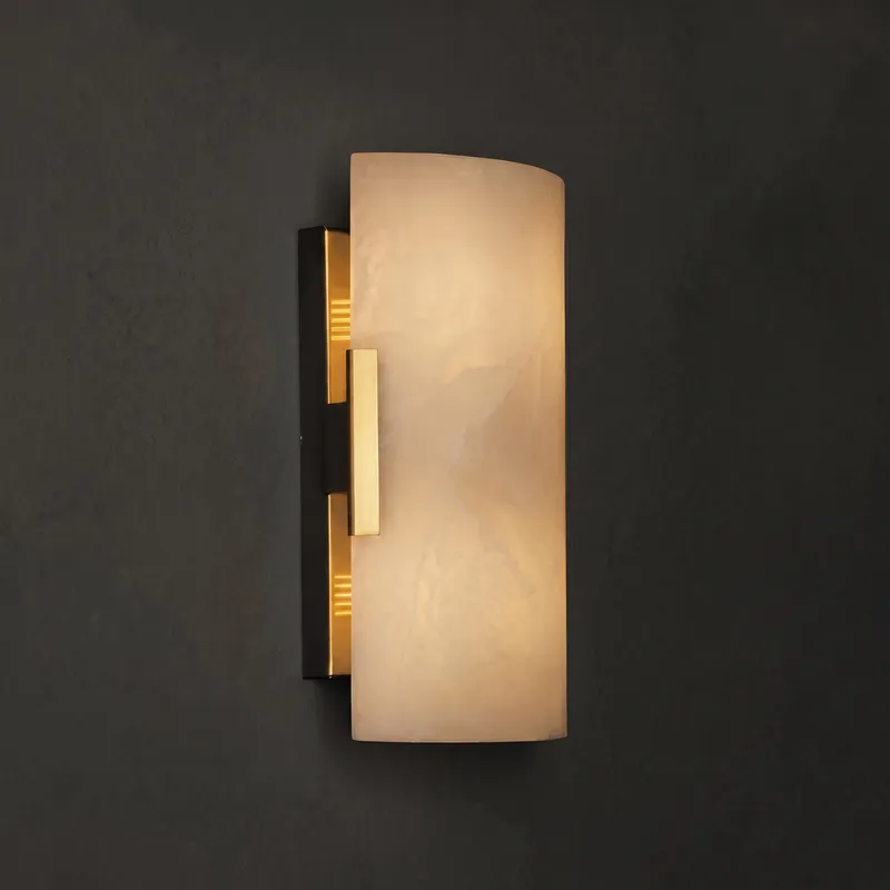 Scultura Curved Plate Wall Sconce — YIOSI Lamps LED Wall Lights  