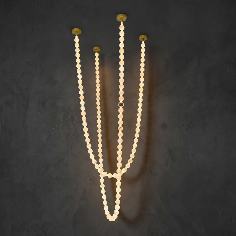 Orbita Beads String Pendant Light — YIOSI Lamps LED Landscape Lights  