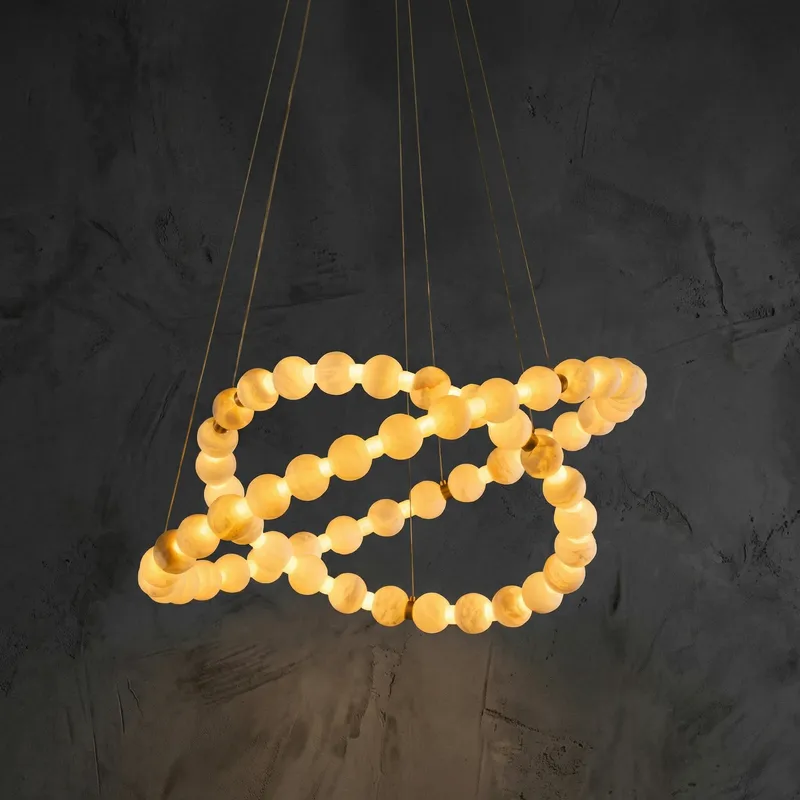 Orbita Beads Ring Pendant Light — YIOSI Lamps LED Landscape Lights  