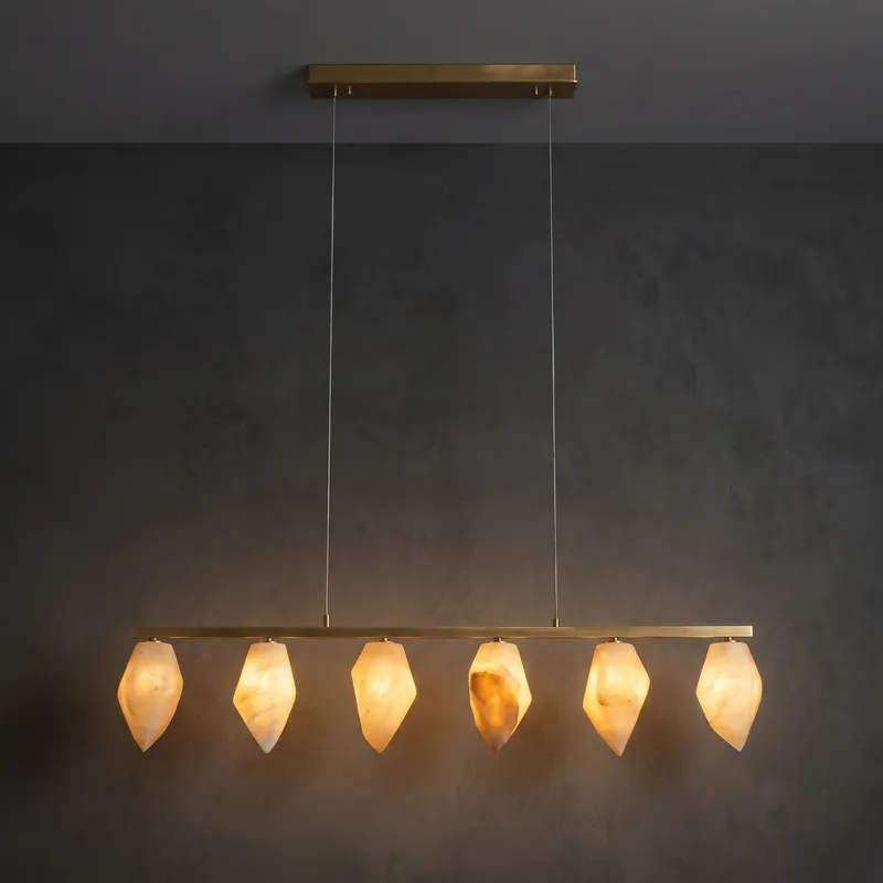Onda Linear Diamond Chandelier — YIOSI Lamps LED Linear Lights  