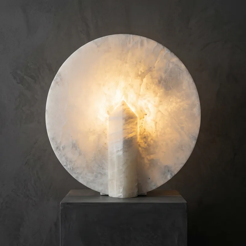 Obelisco Disc Table Lamp — YIOSI Lamps LED Temporary & Work Lights  