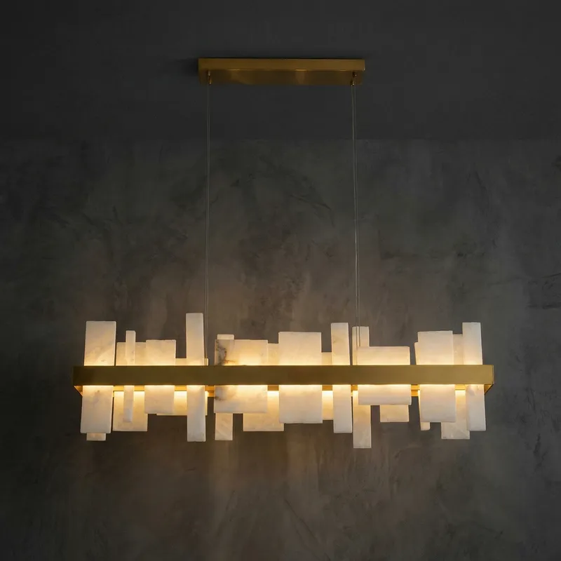 Linear Block Chandelier — YIOSI Lamps LED Linear Lights  