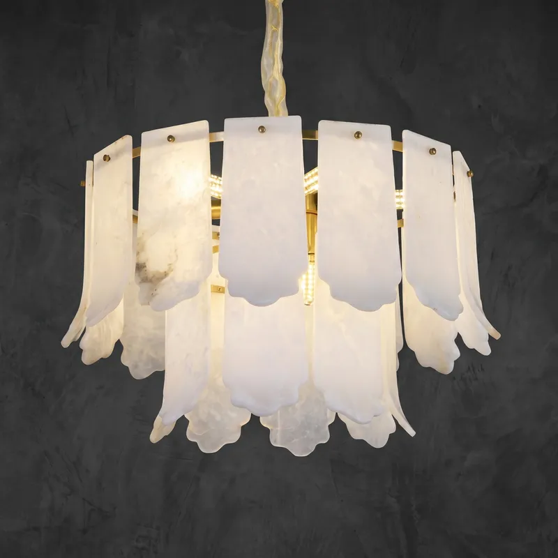 Foglia Petal Layer Chandelier — YIOSI Lamps LED Landscape Lights  