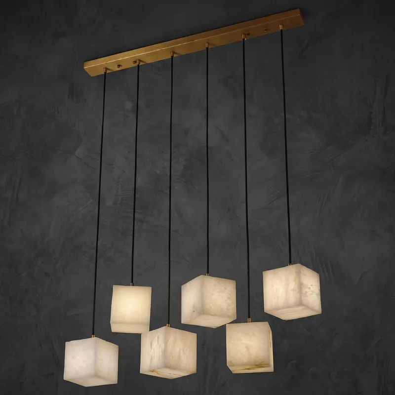 Cubo Cube Cluster Linear Pendant Light — YIOSI Lamps LED Linear Lights  