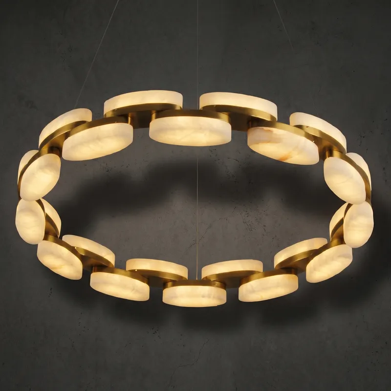 Catena Ring Chandelier — YIOSI Lamps LED Landscape Lights 54.0W 