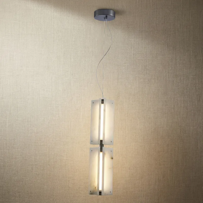 Yiosi Cloud Double Natural Stone Pendant Light — YIOSI Lamps LED Landscape Lights 18.0W 3000K