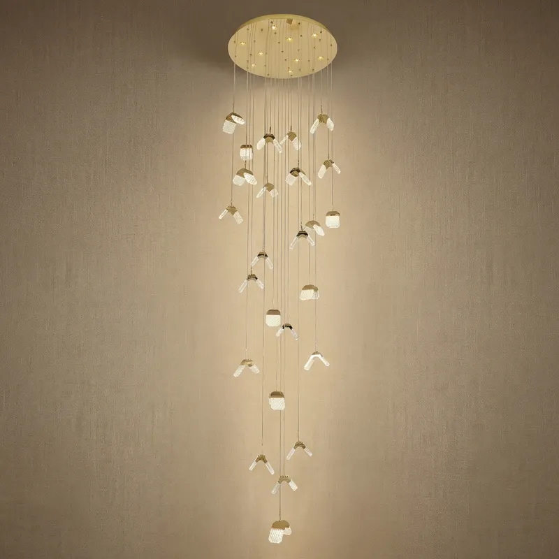 Yiosi Weaving Light Triple Crystal Wall Sconce — YIOSI Lamps LED Wall Lights 27.0W 3000K