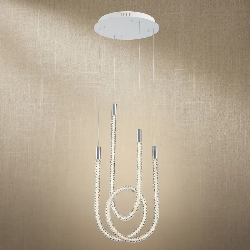 Yiosi Star Shine Glass Pendant Light 15" — YIOSI Lamps LED Landscape Lights 36.0W 3000K