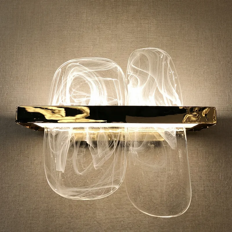 Yiosi Series Linear Glass Wall Sconce 15" — YIOSI Lamps LED Linear Lights  3000K