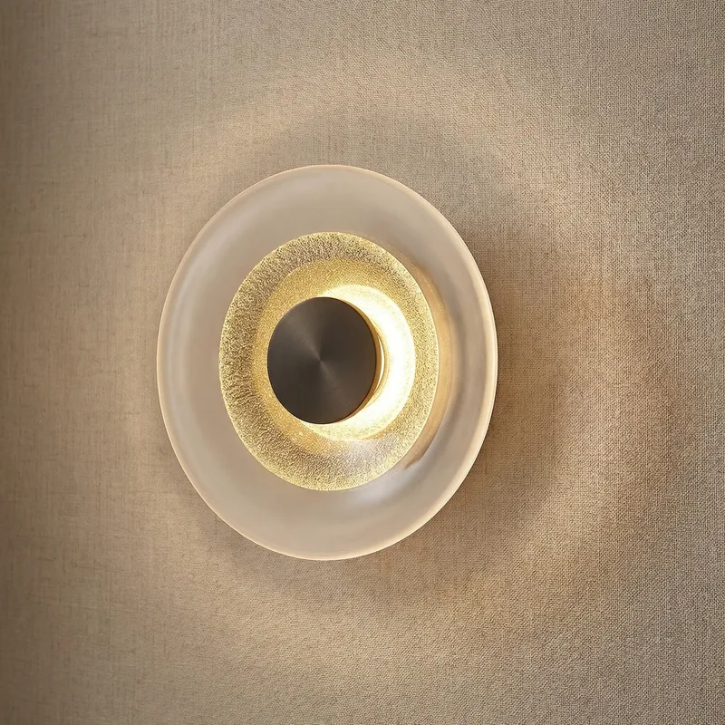 Yiosi Series Glass Wall Sconce Style D — YIOSI Lamps LED Wall Lights  3000K