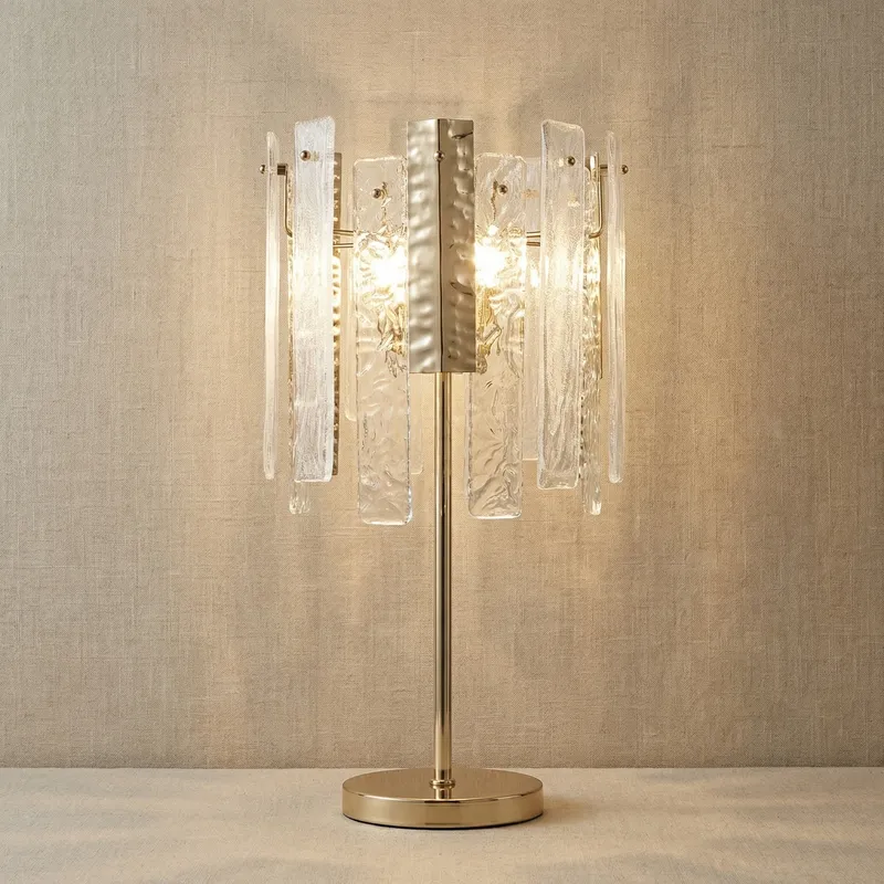 Yiosi Series Glass Table Lamp Style B — YIOSI Lamps LED Temporary & Work Lights  3000K