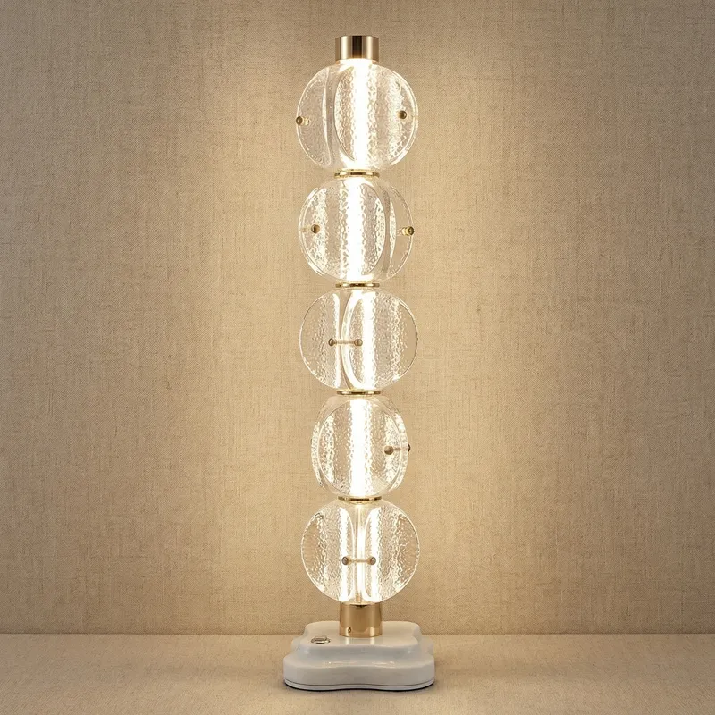Yiosi Series Glass Table Lamp 7" — YIOSI Lamps LED Temporary & Work Lights  3000K