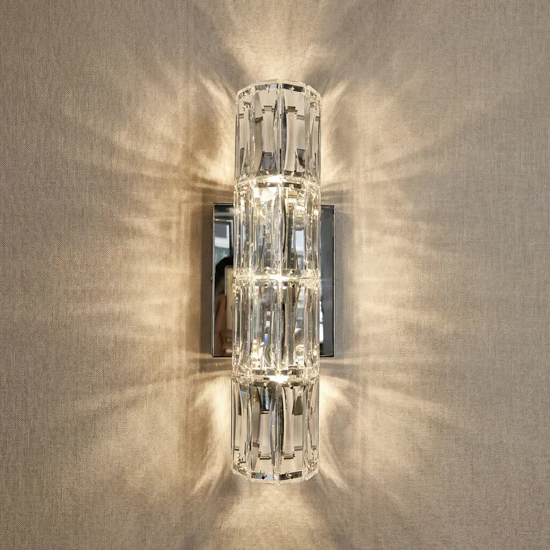Yiosi Series Crystal Wall Sconce Style C — YIOSI Lamps LED Wall Lights  3000K