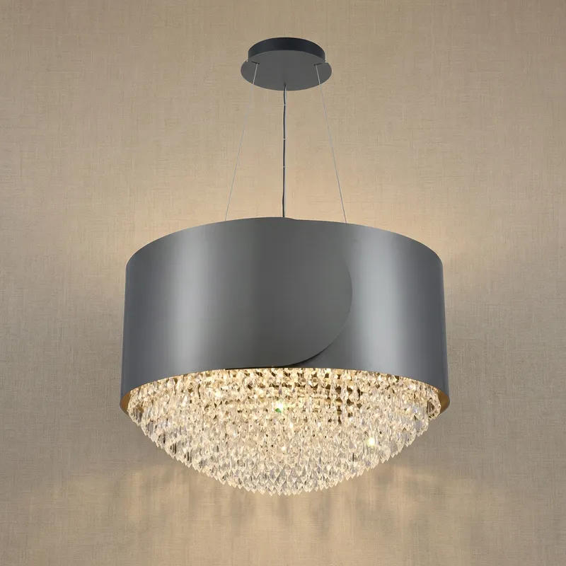 Yiosi Series Crystal Pendant Light 28" — YIOSI Lamps LED Landscape Lights  3000K