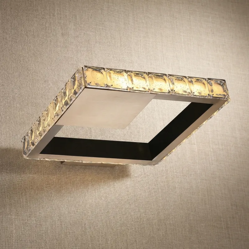 Yiosi Crystal Celling Lamp 14.9" W — YIOSI Lamps LED Post Top Lights  3000K