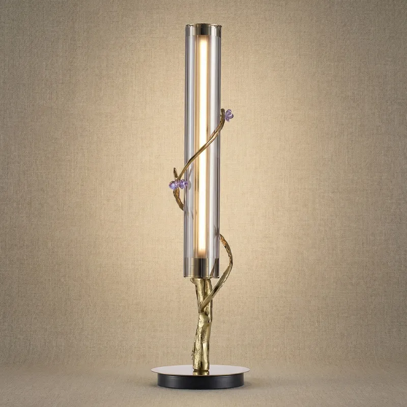 Yiosi Flowing Branch Mini Glass Table Lamp — YIOSI Lamps LED Temporary & Work Lights 23.0W 3000K