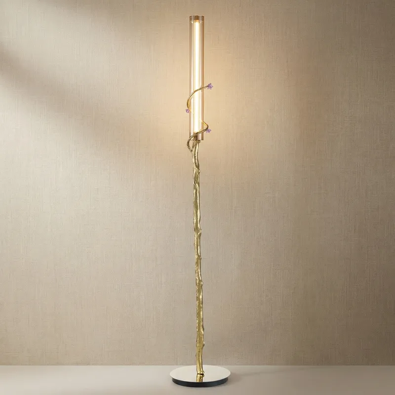 Yiosi Flowing Branch Mini Glass Floor Lamp — YIOSI Lamps LED Temporary & Work Lights 29.0W 3000K