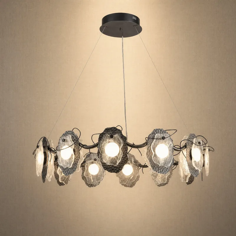 Grape Glass Chandelier — YIOSI Lamps LED Landscape Lights 120.0W 3000K