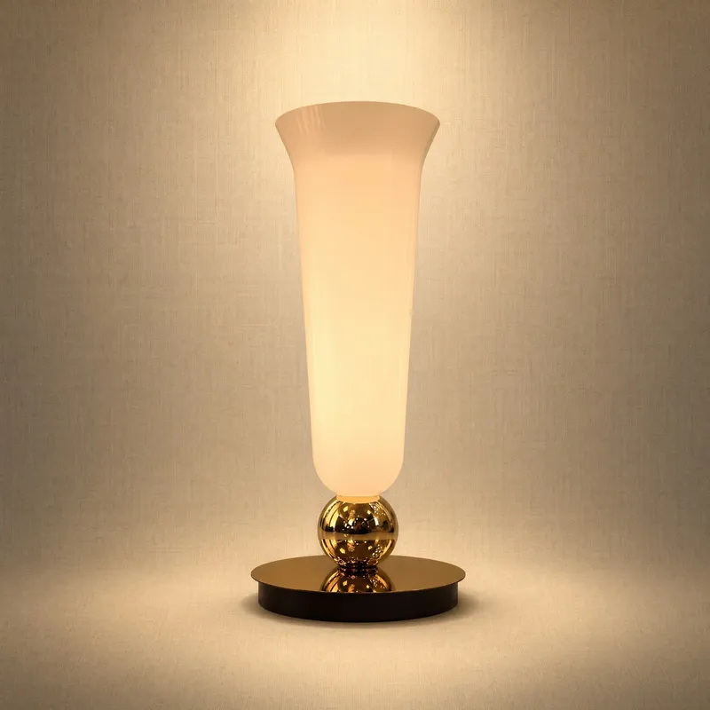 Yiosi Cristallo Glass Table Lamp 7" Style B — YIOSI Lamps LED Temporary & Work Lights 17.0W 3000K