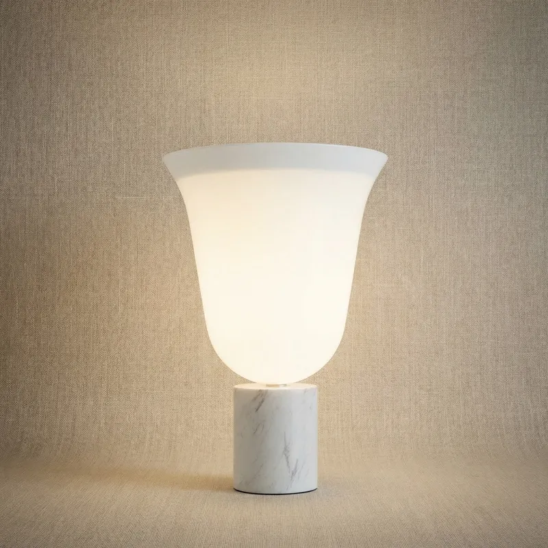 Yiosi Cristallo Glass Table Lamp 16" — YIOSI Lamps LED Temporary & Work Lights 18.0W 3000K