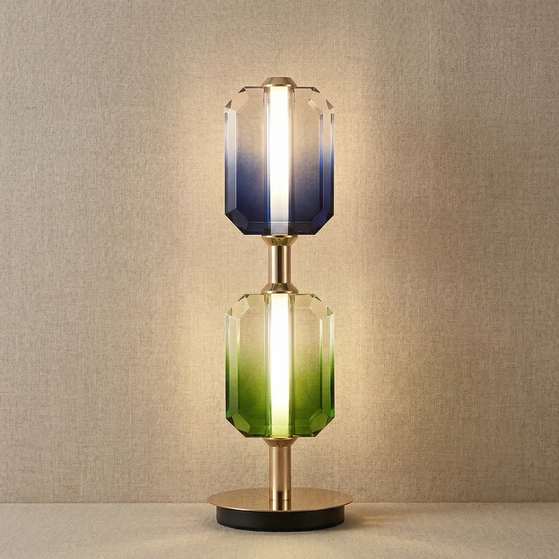 Yiosi Color Crystal Table Lamp 6" Style C — YIOSI Lamps LED Temporary & Work Lights  3000K
