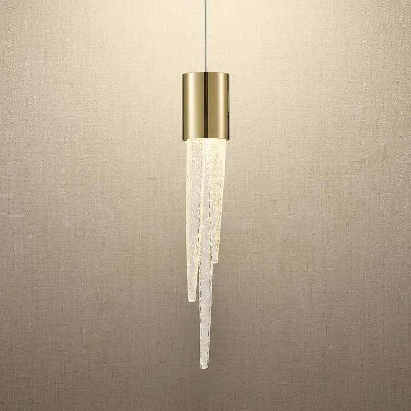 Yiosi Candlelight Mini Glass Pendant Light 7" — YIOSI Lamps LED Landscape Lights 6.5W 3000K