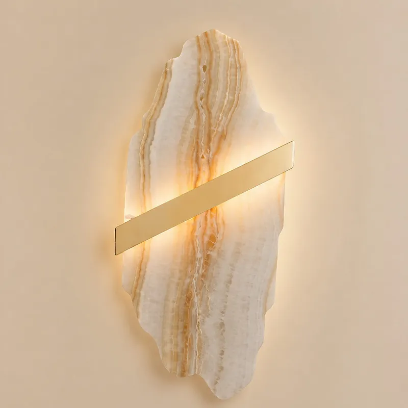 Yiosi Amber Mini Natural Stone Table Lamp — YIOSI Lamps LED Temporary & Work Lights 8.0W 3000K