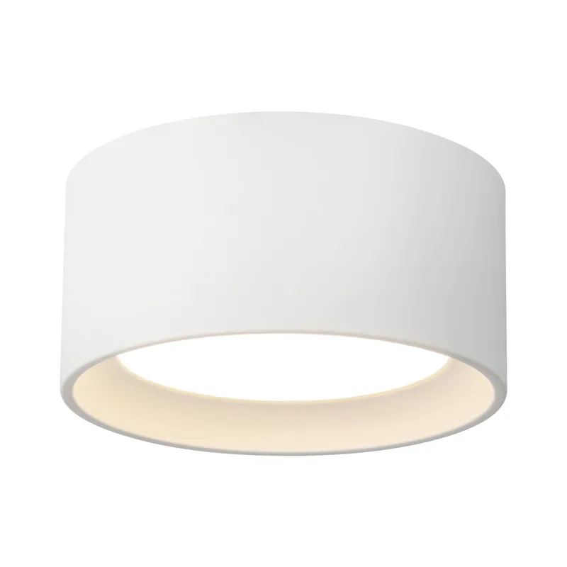 Uma 7-in Short Semi-Flush Mount — Kuzco Lighting LED Post Top Lights  2700K