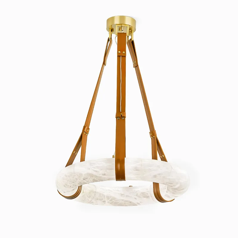 Pendant Light B Alabaster Ring Ceiling Fixture — YIOSI Lamps LED Landscape Lights  