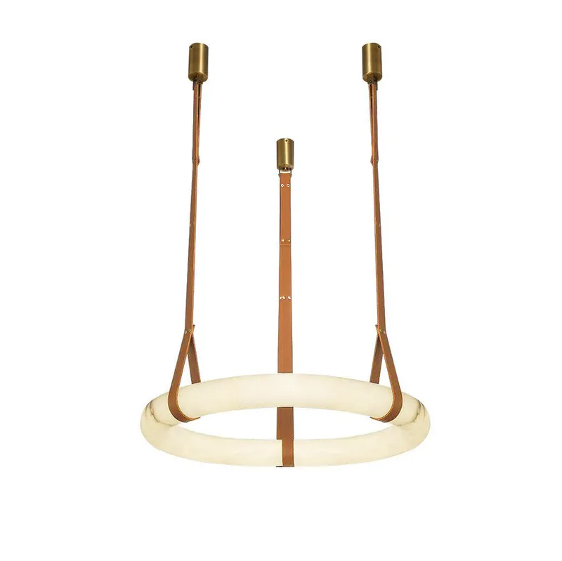 Pendant Light A Alabaster Ring Ceiling Lamp — YIOSI Lamps LED Landscape Lights  