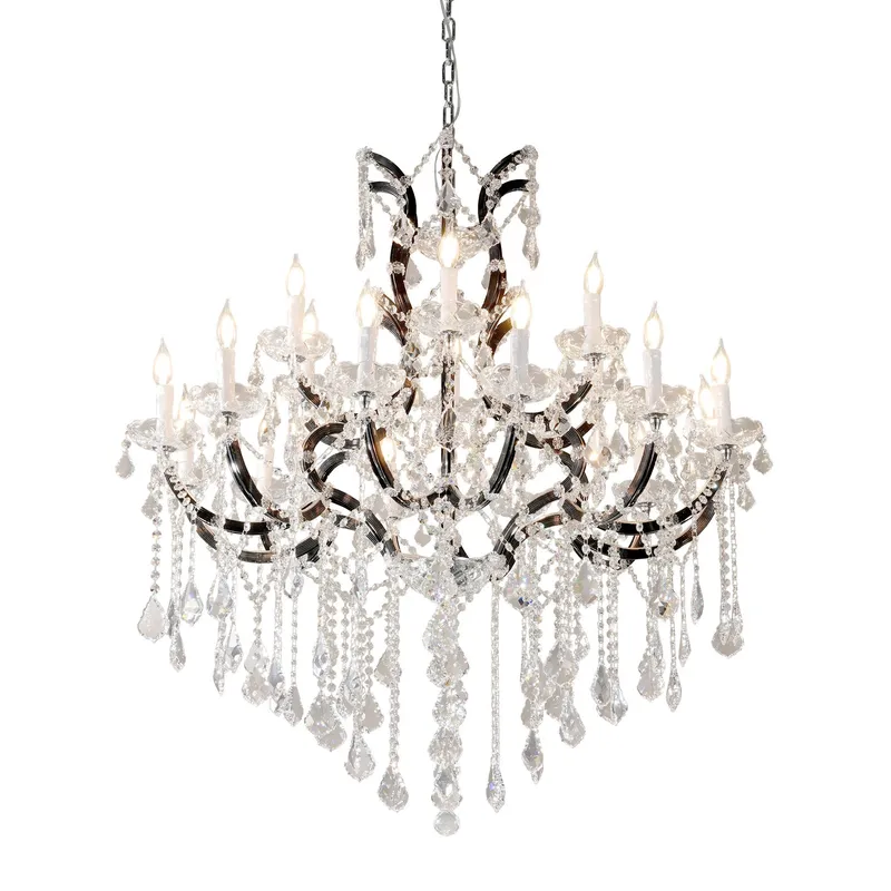 Modern Large Crystal Chandeliers — YIOSI Lamps LED Landscape Lights  