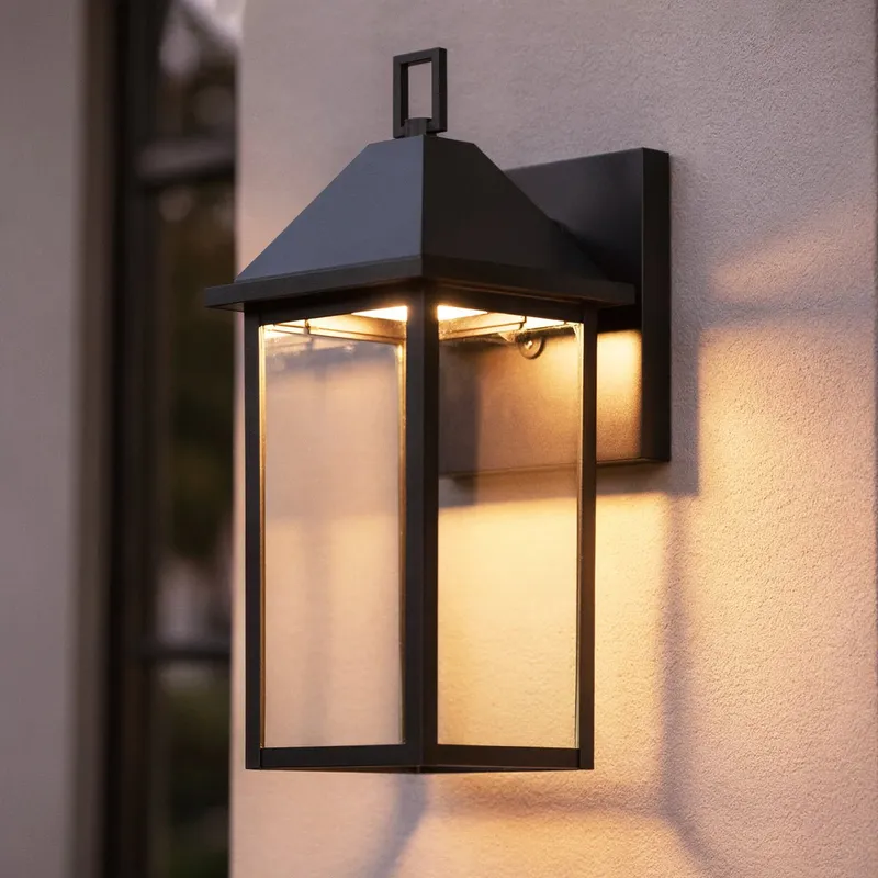 UKC10057 Farmhouse Outdoor Wall Sconce, 16.75''H x 6.75''W x 8.25''Dep, Olde Bronze Finish, Colwyn Collection — Urban Ambiance LED Wall Lights 50.0W 3000K