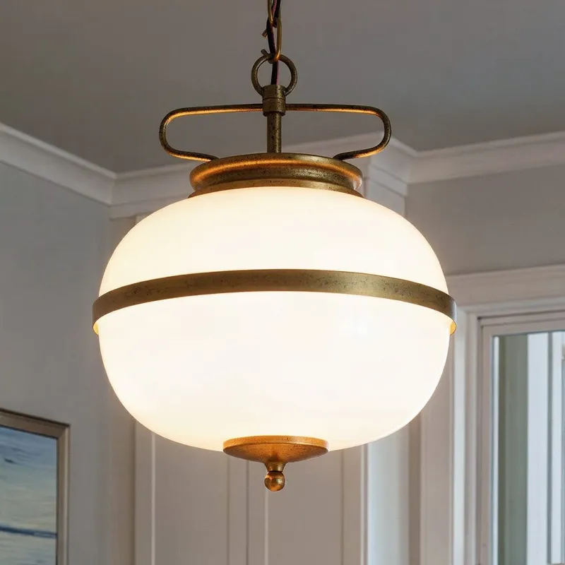 UKC20431 Vintage Indoor Pendant, 15.25''H x 12.25''W x 12.25''Dep, Character Bronze Finish, Brightmoor Collection — Urban Ambiance LED Landscape Lights 75.0W 3000K