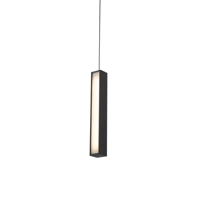 Modern Forms PD-64814-BK 3000K 9.893 Watt Chaos LED Pendant in Black — Foundry Lighting LED High Bay Lights 893.0W 3000K