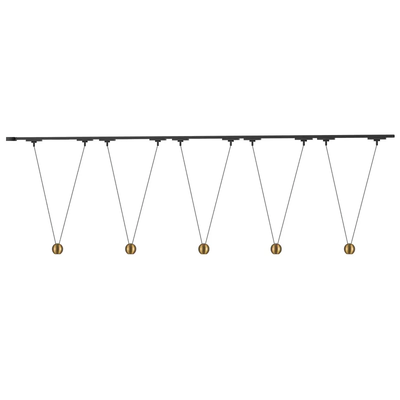 Trilo Ceiling Kit - Faria Double 5-Head — Kuzco Lighting LED Landscape Lights  3000K