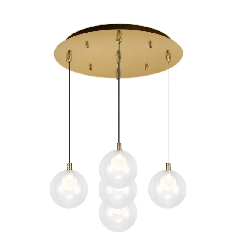 Bolla 6-in 5 Head Multi Pendant — Kuzco Lighting LED Landscape Lights  3000K