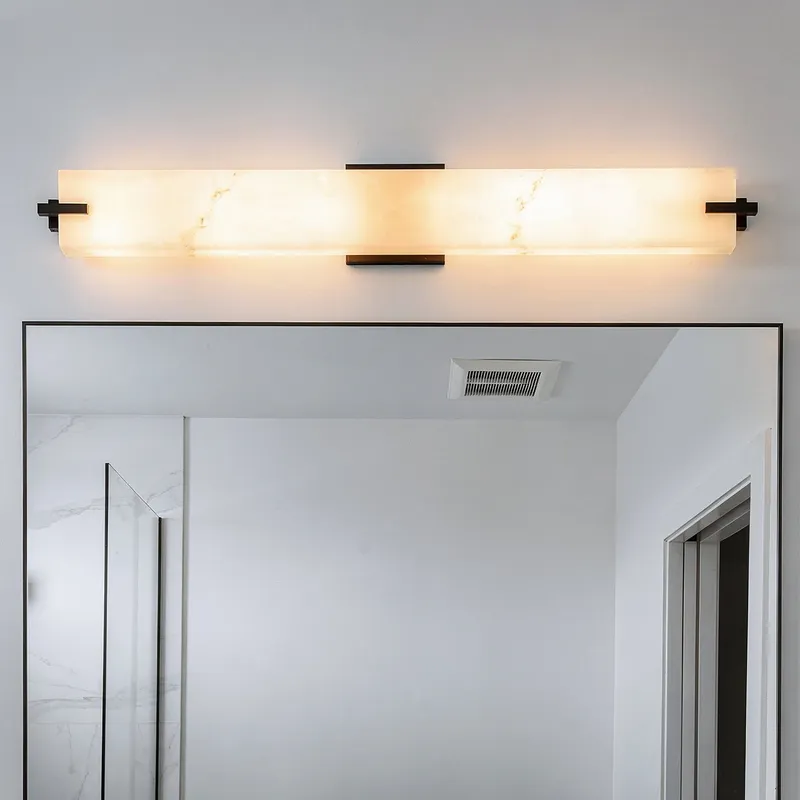 UQL22043 Modern Indoor Bath Light, 4.5''H x 32''W x 4.38''Dep, Matte Black Finish, Xenton Collection — Urban Ambiance LED Linear Lights 60.0W 3000K