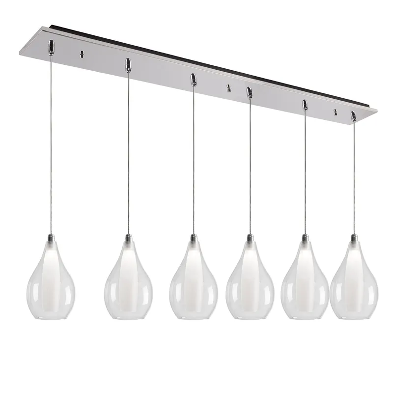Victoria 5-in 6 Head Multi Pendant — Kuzco Lighting LED Landscape Lights  3000K